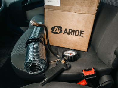 Рис. 3 Установка пневмоподушек на Peugeot Boxer