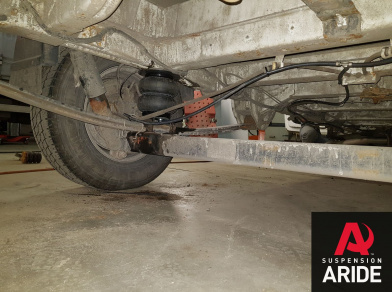 Рис. 4 Наши проекты: Пневмоподвеска на Peugeot Boxer от производителя - Этапы установки