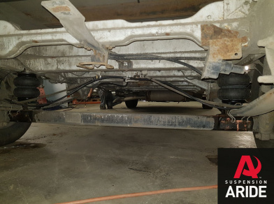 Рис. 3 Наши проекты: Пневмоподвеска на Peugeot Boxer от производителя - Этапы установки