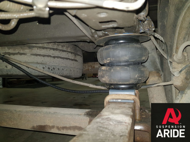 Рис. 6 Наши проекты: Пневмоподвеска на Peugeot Boxer для комфорта - Этапы установки