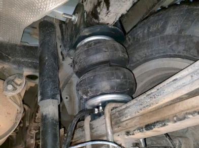 Рис. 3 Наши проекты: Установка вспомогательной пневмоподвески на Toyota Hilux 8 