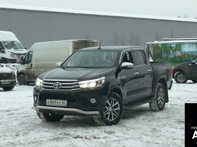 Рис. 1 Наши проекты: Пневмоподвеска Toyota Hilux 8