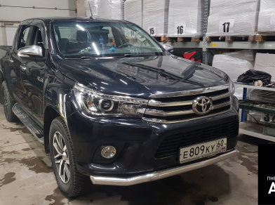 Рис. 2 Наши проекты: Пневмоподвеска Toyota Hilux 8