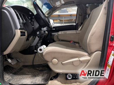 Рис. 7 Наши проекты: Проект установки пневмоподвески на Toyota Tundra