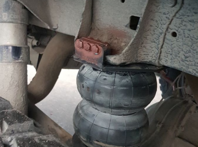 Рис. 17 Наши проекты: Пневмоподвеска на ﻿Toyota Tundra - Фото установки