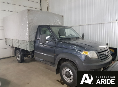 Рис. 1 Наши проекты: Пневмоподвеска на УАЗ Профи (Profi) с гарантией - Этапы установки