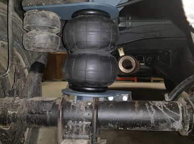 Рис. 7 Наши проекты: Пневмоподвеска на УАЗ Профи (Profi) с гарантией - Этапы установки