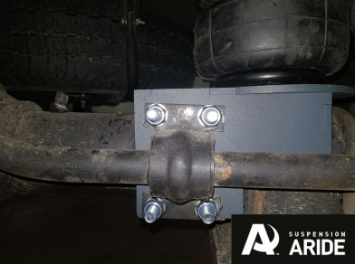 Рис. 6 Наши проекты: Пневмоподвеска на УАЗ Профи (Profi) с гарантией - Этапы установки