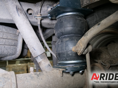 Рис. 3 Наши проекты: Пневмоподвеска на УАЗ Profi Спарка