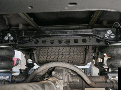 Рис. 5 Наши проекты: Пневмоподвеска на заднюю ось УАЗ Профи