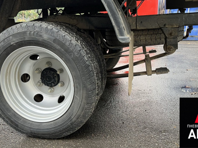 Рис. 7 Наши проекты: Пневмоподвеска на УАЗ Profi Спарка Полуторка