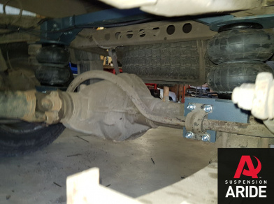 Рис. 5 Наши проекты: Пневмоподвеска на УАЗ Профи (Profi) для усиления - Этапы установки