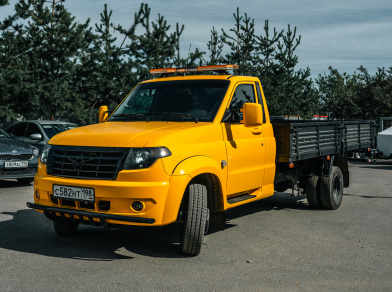 Рис. 1 Наши проекты: Пневмоподвеска на УАЗ Профи 