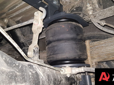 Рис. 29 Наши проекты: Установка пневмоподвески на УАЗ Буханка