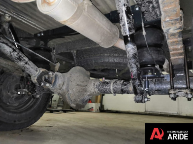 Рис. 10 Наши проекты: Установка пневмоподвески на УАЗ Буханка