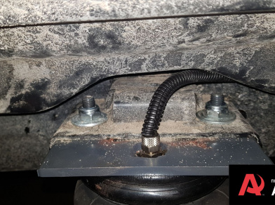 Рис. 5 Наши проекты: Установка пневмоподвески на УАЗ Буханка