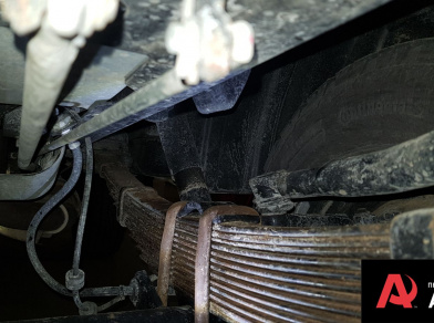 Рис. 30 Наши проекты: Установка пневмоподвески на УАЗ Буханка