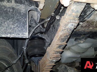 Рис. 25 Наши проекты: Установка пневмоподвески на УАЗ Буханка