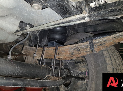 Рис. 24 Наши проекты: Установка пневмоподвески на УАЗ Буханка