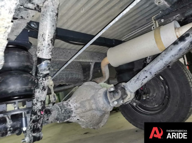 Рис. 18 Наши проекты: Установка пневмоподвески на УАЗ Буханка