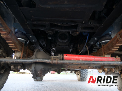 Рис. 4 Наши проекты: Пневмоподвеска на фермер УАЗ-39094