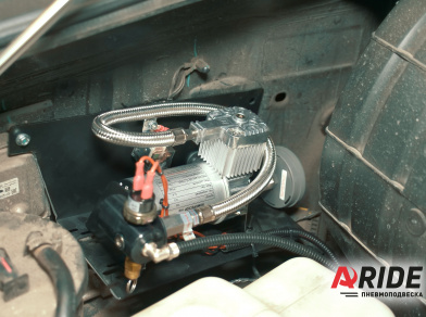 Рис. 5 Наши проекты: Установка пневмоподвески на УАЗ Патриот 