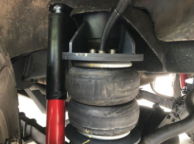 Рис. 2 Наши проекты: Установка комплекта пневмоподвески УАЗ Патриот