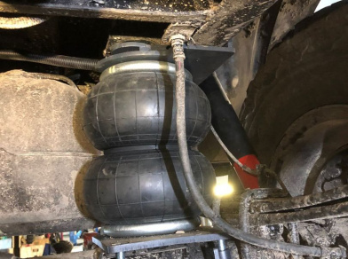 Рис. 5 Наши проекты: Установка комплекта пневмоподвески УАЗ Патриот