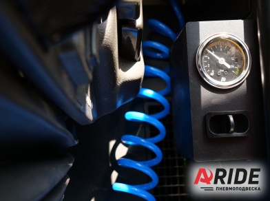 Рис. 6 Наши проекты: Установка пневмоподвески и механизма подъёма оси Volvo FH16 + BPW