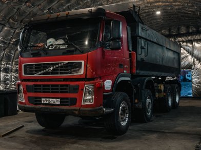 Рис. 1 Пневмоподвеска на Volvo FM