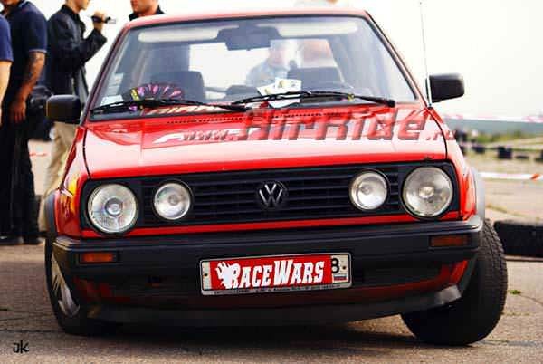 Пневмоподвеска на Volkswagen Golf II установка в Санкт-Петербурге