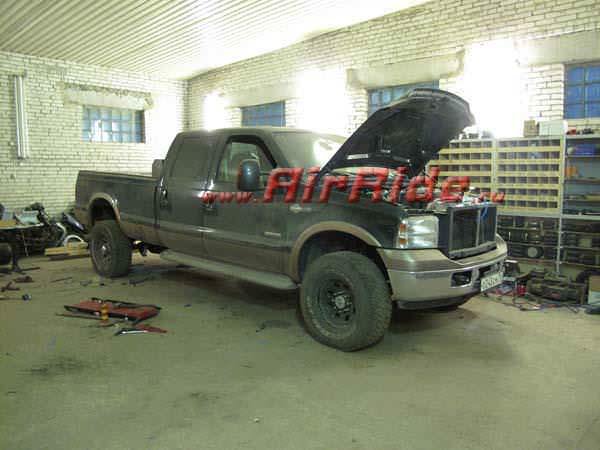 Пневмоподвеска на Ford 350