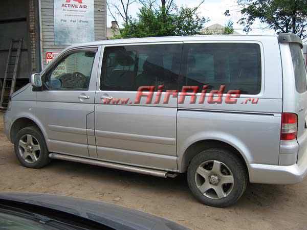 Пневмоподвеска на Volkswagen Multivan установка в Санкт-Петербурге