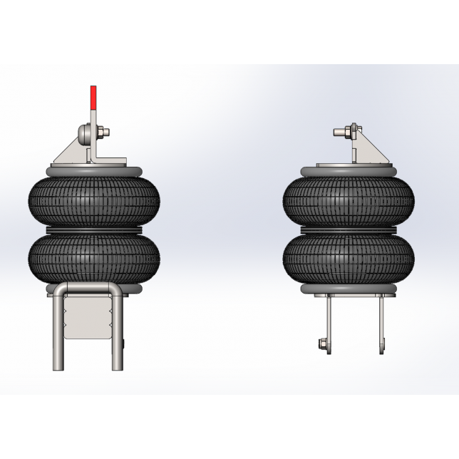 Пневмоподвеска MAN 14.224, передняя ось