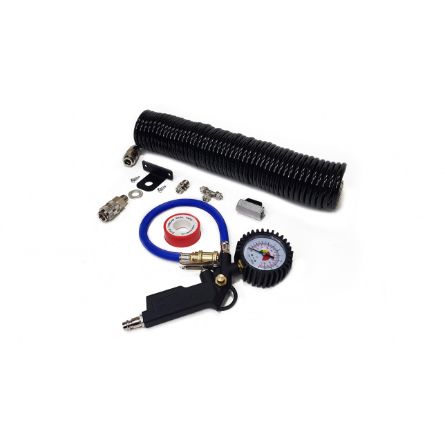 Комплект для подкачки колес с быстроразъемом Рапид (Евро) (шланг 10 метров)