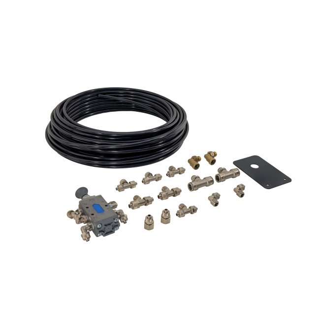 Система управления механизмом подъема оси полуприцепа Camozzi