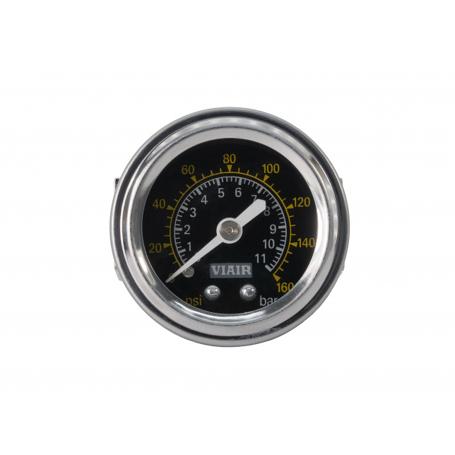 Манометр VIAIR 1.5 160 PSI, черный