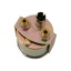 Манометр VIAIR 2 220 PSI, 2 контура, с подсветкой, белый