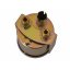 Манометр VIAIR 2 160 PSI, 2 контура, с подсветкой, черный